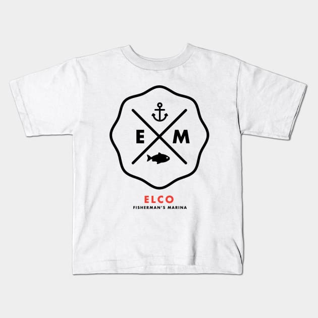 Elco Fisherman's Marina Kids T-Shirt by Elco Marina